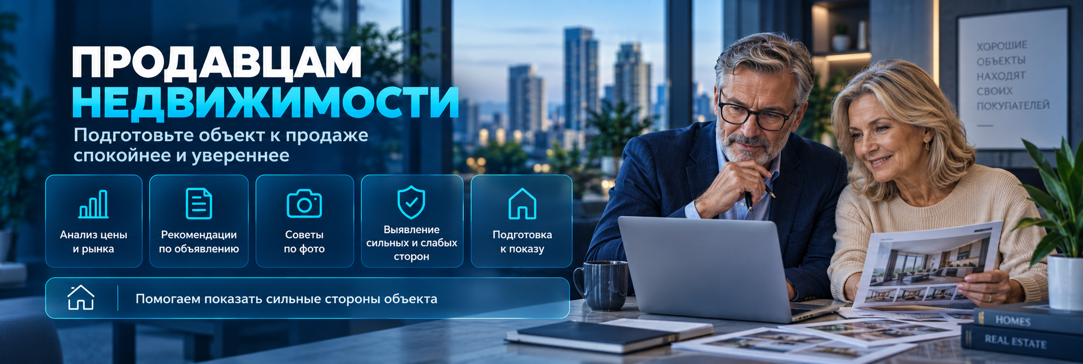 Подготовка недвижимости к продаже